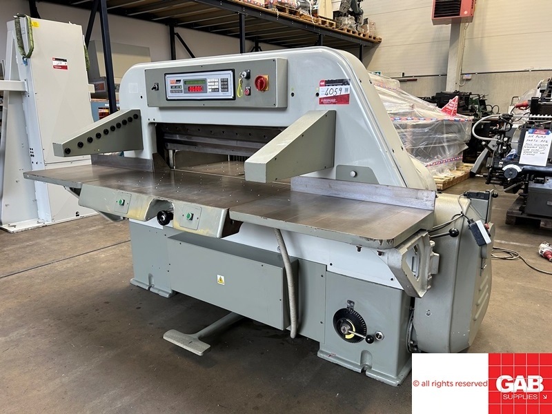 Used Polar Mohr 107 EL paper cutter - Guillotine