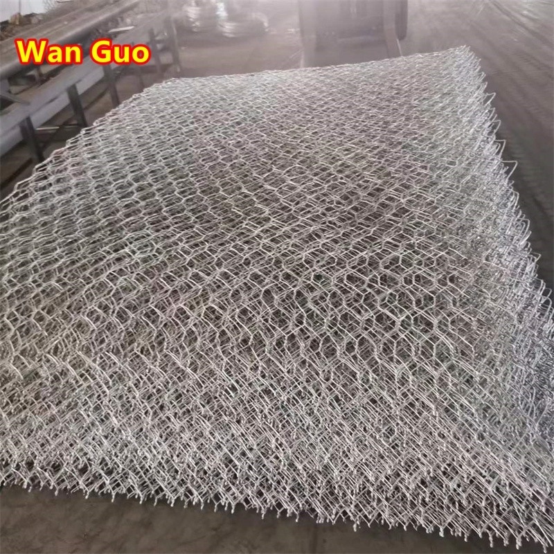 Rockfall Netting Protection 2x1x1 Gabion Baskets Galvanized River Mattress Wire Mesh Stone Box Rock Cage Retaining Wall