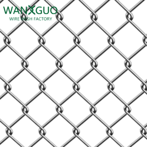 Hot sale Customized source manufacturer galvanized steel black PVC coated chain link fence