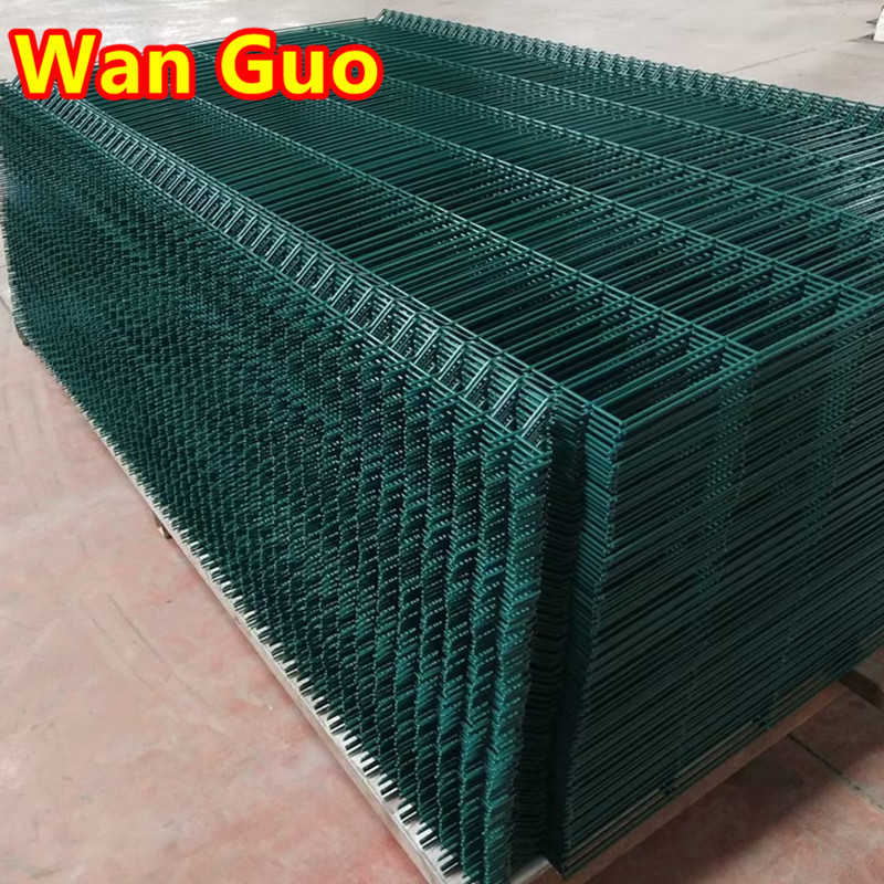 Commercial Outdoor Metal Rigid Fencing Panels Welded Wire Mesh 3D Garden Fence