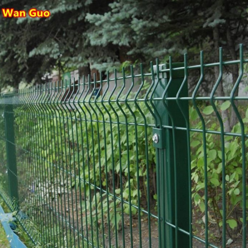 China Manufacturer House Used PVC Coated 3D Welded Wiremesh Fence