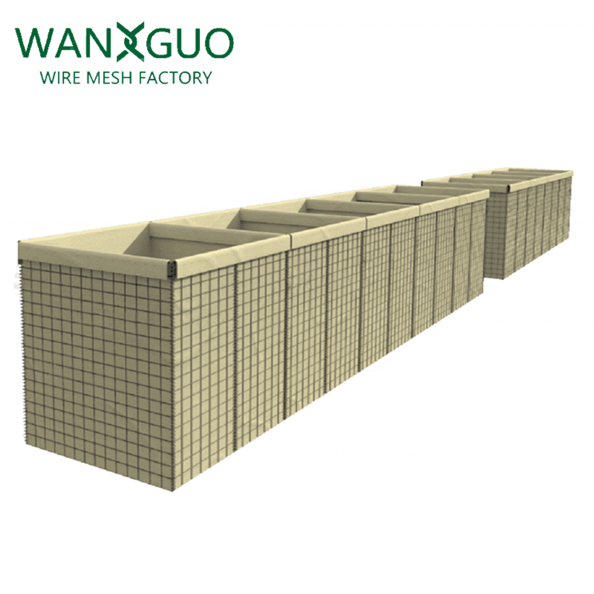 China Manufacturer hot dipped galvanized sand wall hesco barrier