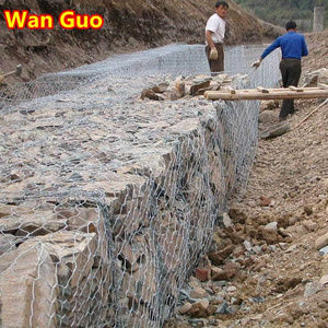 Rockfall Netting Protection 2x1x1 Gabion Baskets Galvanized River Mattress Wire Mesh Stone Box Rock Cage Retaining Wall