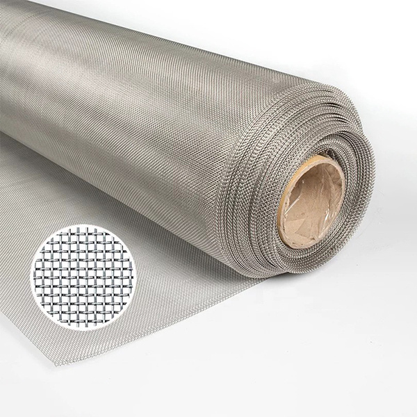 High Tension Food Grade Flexible Corrosion Resistance 304 316 Dutch Stainless Steel Wire Mesh