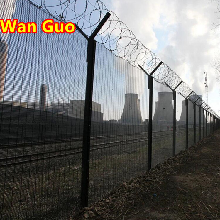 High Quality Prison Heavy Gauge Clear View Easily Assembled 358 Anti Climb Fence