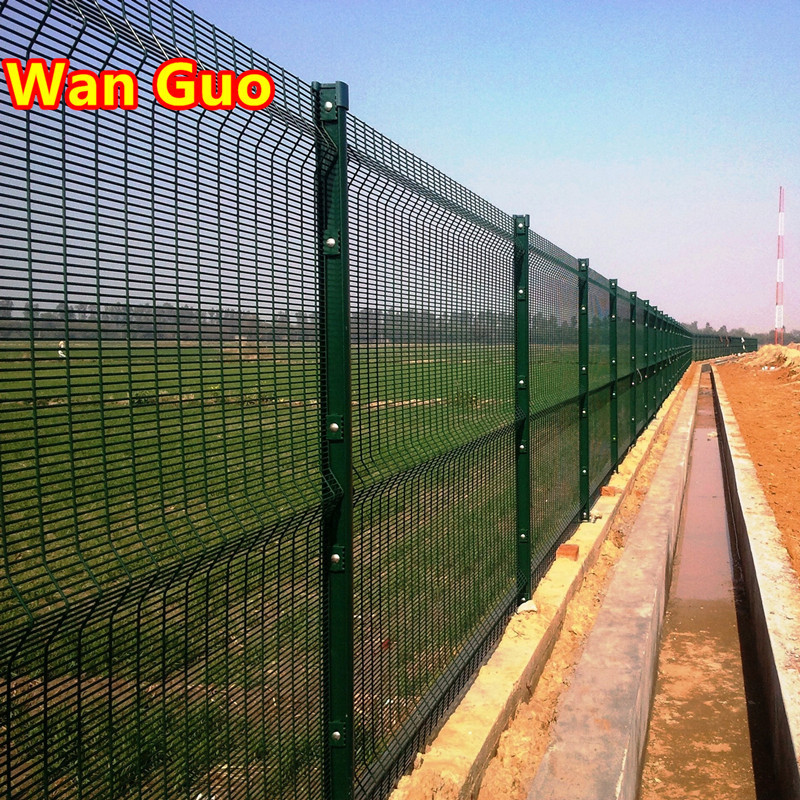 High Quality Prison Heavy Gauge Clear View Easily Assembled 358 Anti Climb Fence