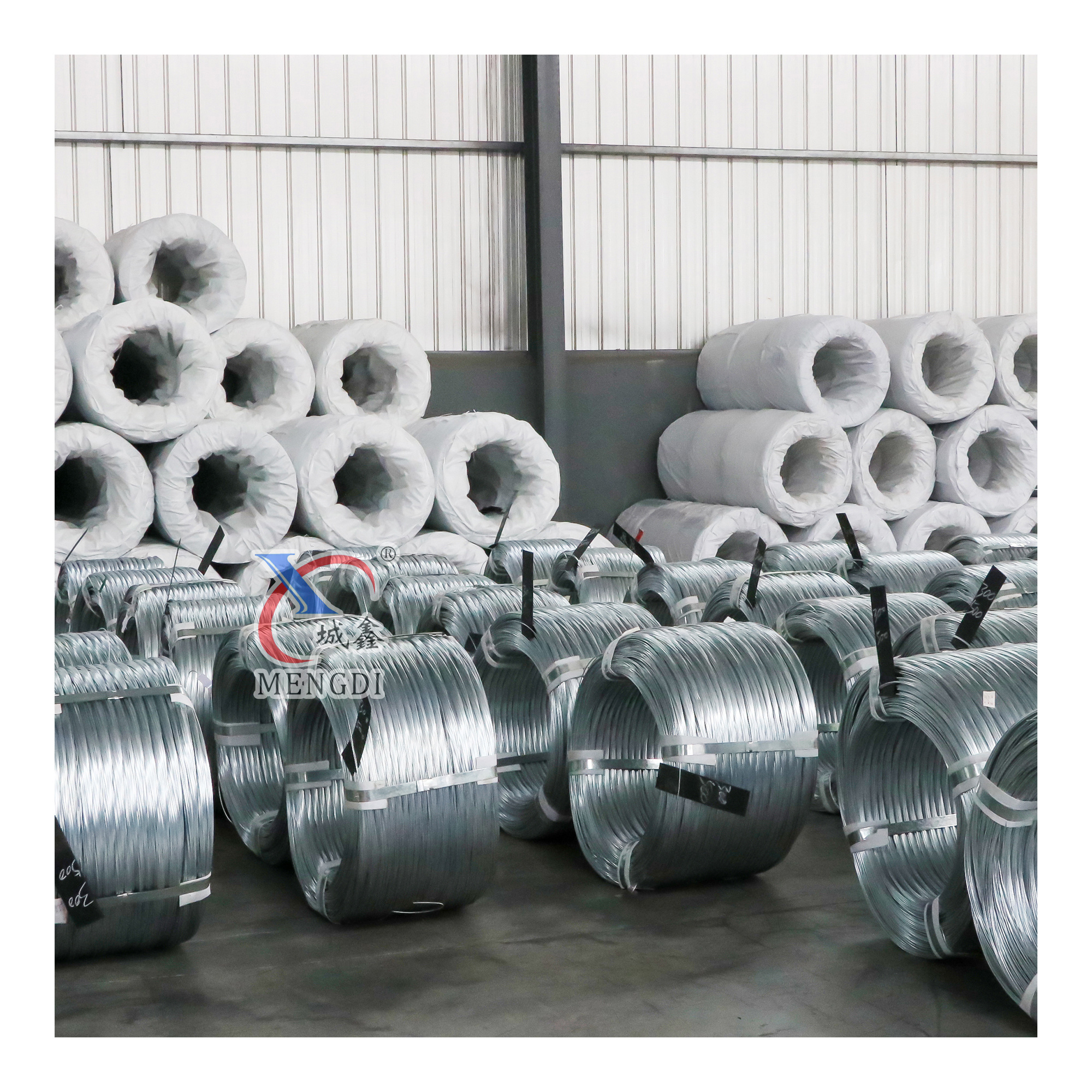 Galvanized Q195 Q235 BWG AWG SWG GI Wire 16 Gauge Zinc Coated Galvanized Wire Galvanized Fence Wire 4mm