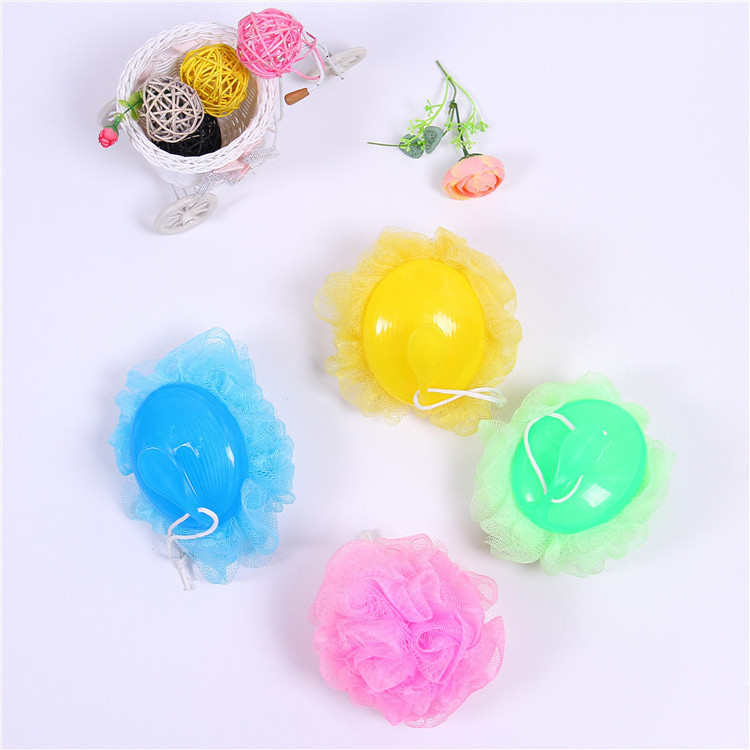 Special Counter 2 In 1 Back Cleaning Shower Scrubbing Bath Brushes sponge ball