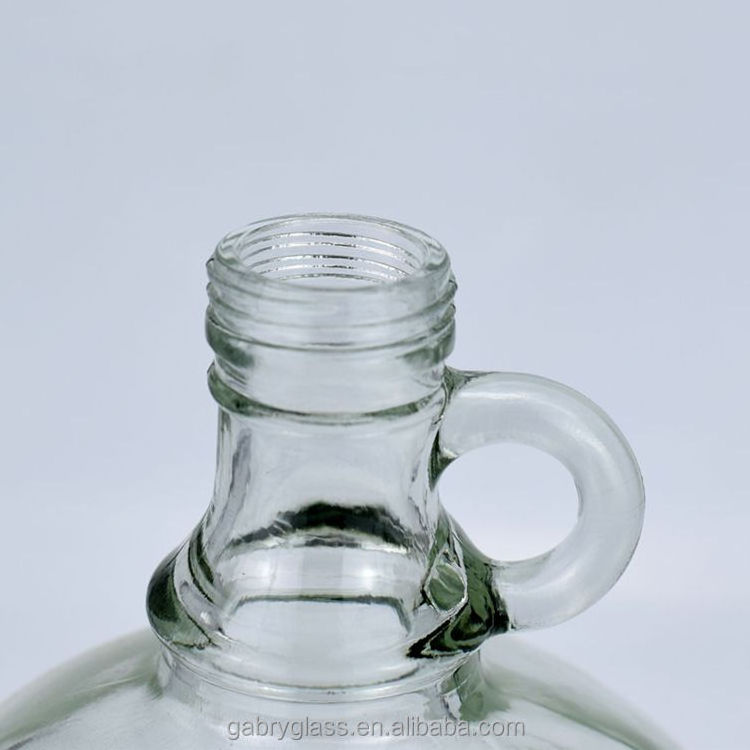 Empty 1 Gallon Decorative Glass Jug Huge Wine Spirit Bottle