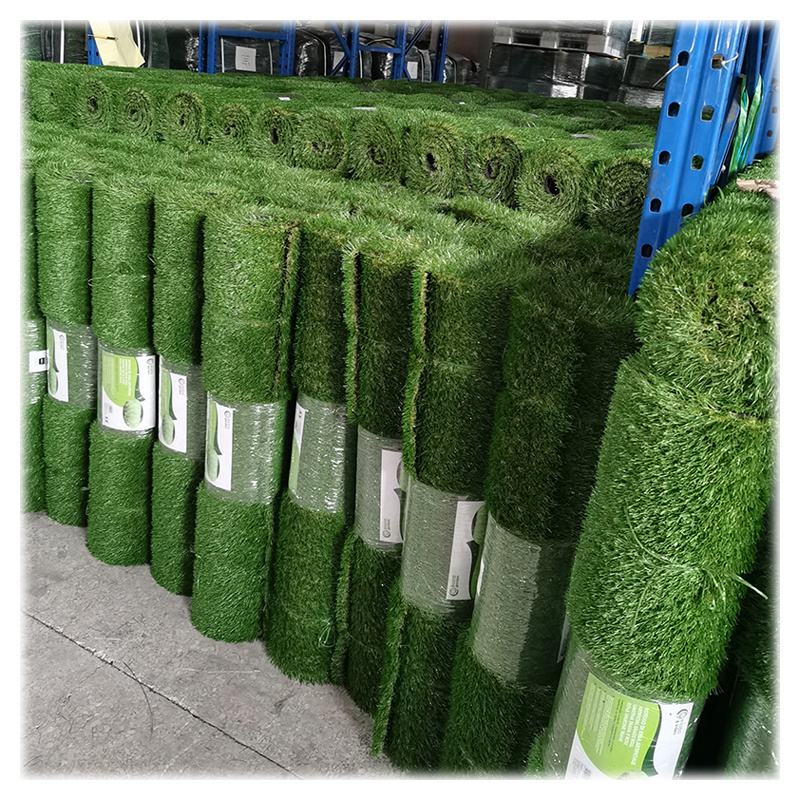 High Quality Custom Patter Logo Synthetic Fake Turf Carpet Mat For 40mm Soccer Field High-density Rugby Artificial Grass