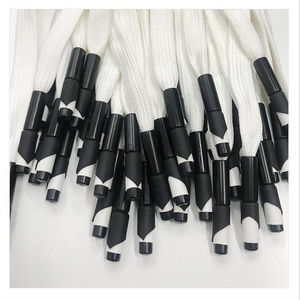 100% Cotton Woven Flat Drawstring Cord Customized Pvc Welt Cord for Shoes Making Machine Spiral Elastic Cords Shoes Global