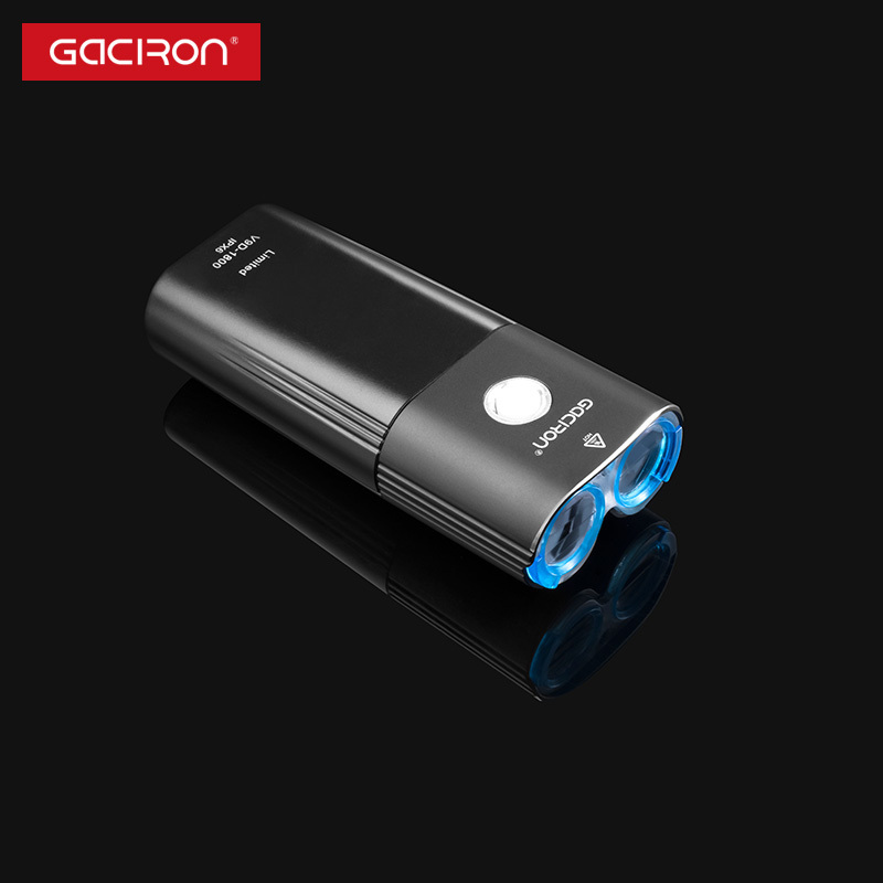 Gaciron Powerful 2000 Lumen Waterproof Cree LED Bicycle Front Light USB Rechargeable Power Bank MTB Bike Headlight Lamp