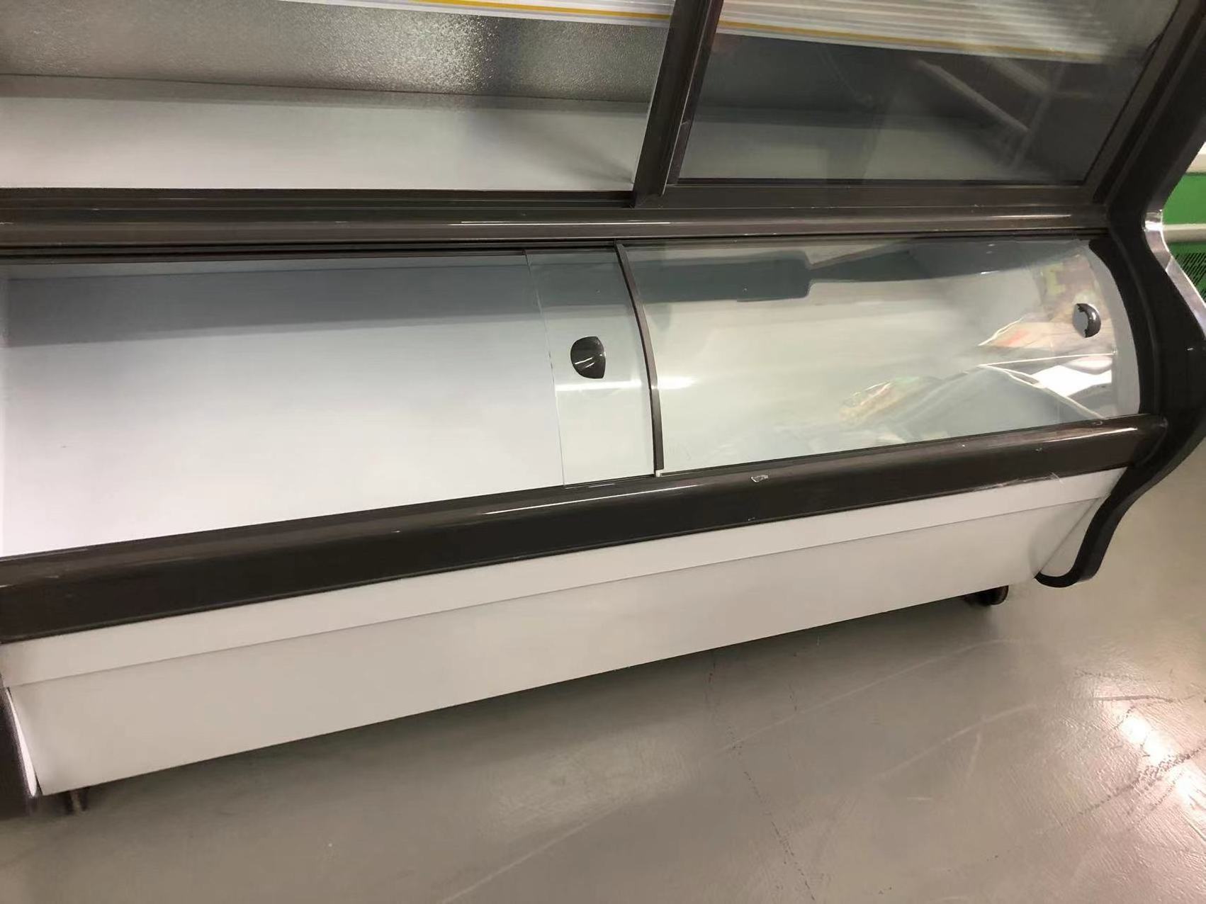 1.8m Glass Door Refrigerator island freezer, supermarket freezer, supermarket open freezer