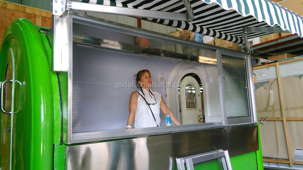 Hot sale mobile food carts for coffee for donuts for sale(ZQW-FC)