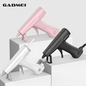 Adjustable Temperature Pink Hot Melt Glue Gun with Fast Preheating Craft Glue Guns