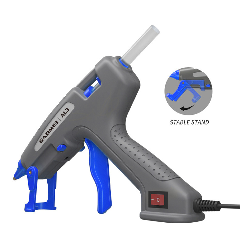 China factory High Temp Customize logo hot glue gun for stick made silicone glue gun