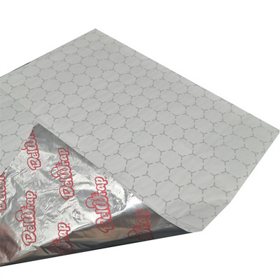 Restaurant Oil Proof Aluminum Foil Honeycomb Deli Parchment Paper Wrapping Kraft Paper Food Grade Burger Paper