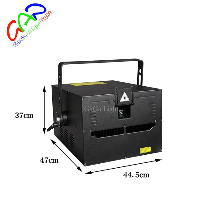 Outdoor laser light show machine Christmas lights outdoor laser 18W rgb ilda star laser light