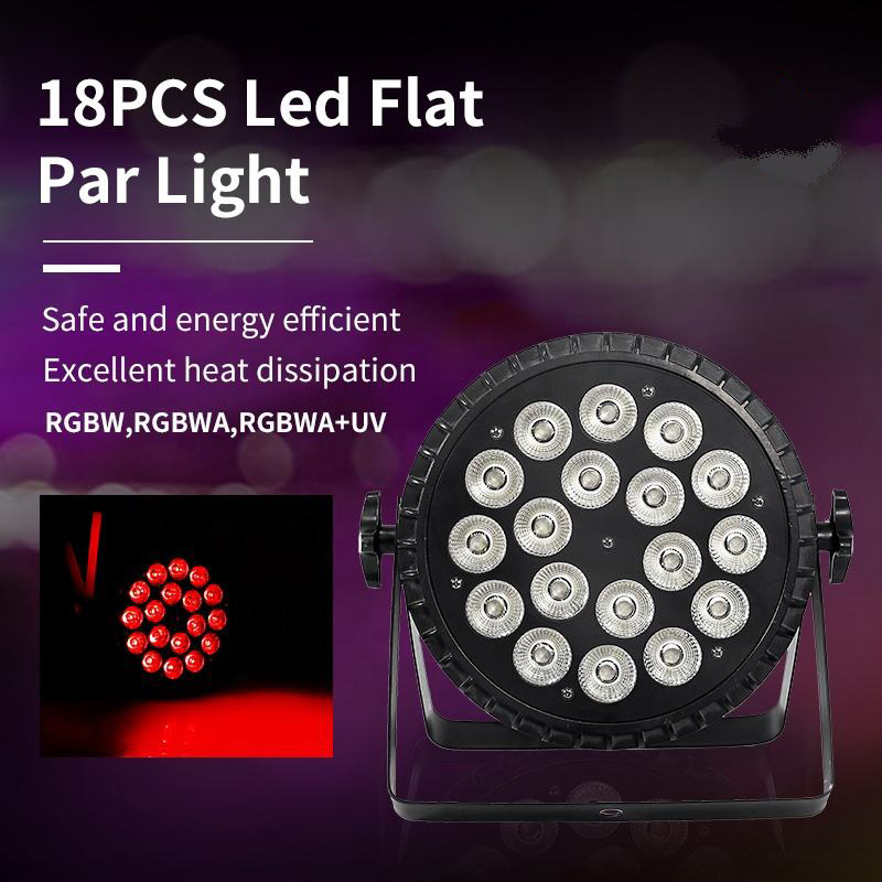 Hot Selling 18x18w 6in1 rgbwa uv Led Par Party DJ Stage Par Light dj lights stage lights