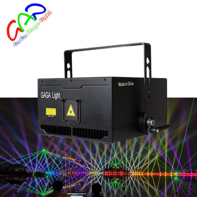 12w rgb animation lazer light programmable beam laser light programmable laser lights show projector