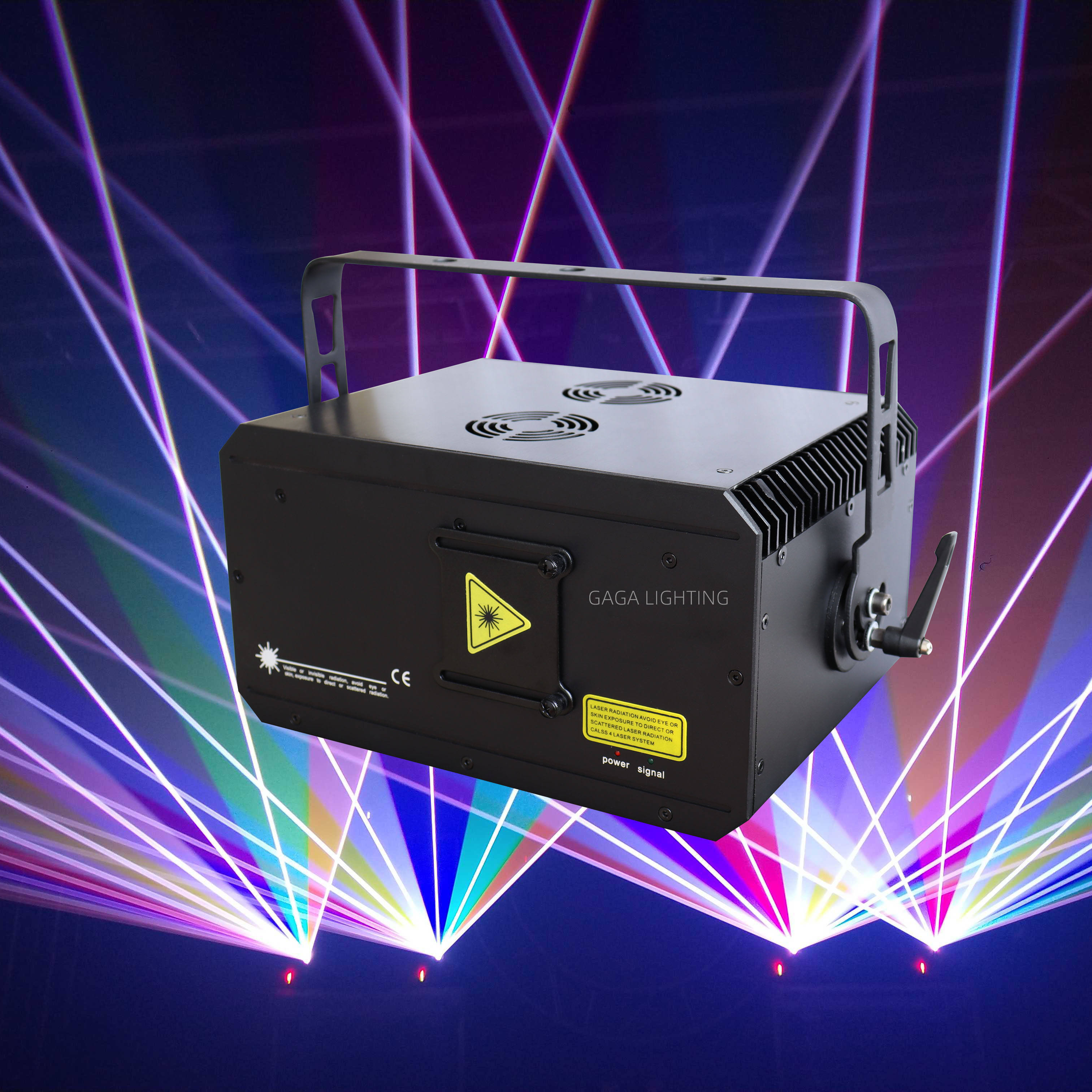 ILDA DMX 1W RGB 3D animation laser light Animation Projector DJ Laser Stage RGB red green Blue light