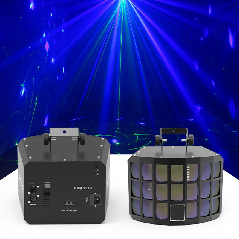 DMX 512 Strobe Effect LED Beam Laser Lights for Disco Party DJ KTV laser light rgb animation beam