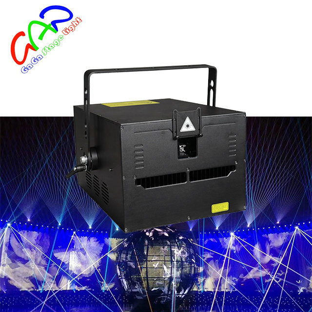 Outdoor laser light show machine Christmas lights outdoor laser 18W rgb ilda star laser light