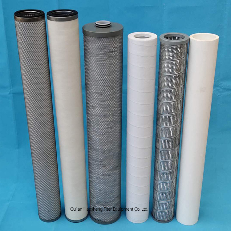 Gas Coalescer Filter Element, Natural Gas Coalescing Filter Cartridge Element,  Fiberglass Factory Gas Filter For Oil Field