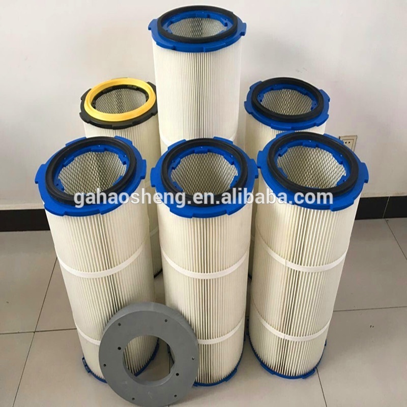 High Efficiency Industry Cartridge Polyester air filter Air inlet/gas turbine filter K3266