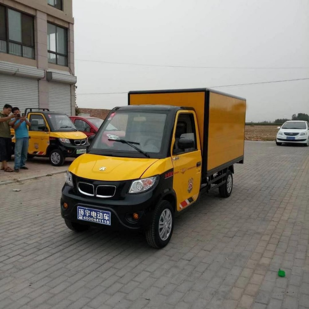 factory price mini truck CE approved electric cargo van pickup