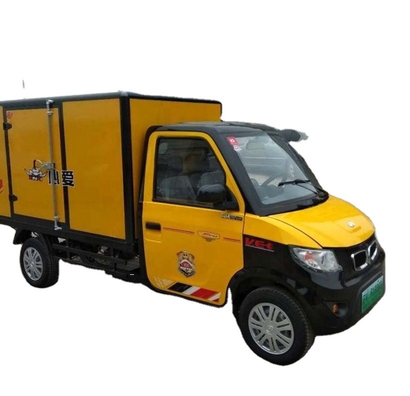 Advanced Safe reliable electric express delivery mini box van truck low price electric pickup truck