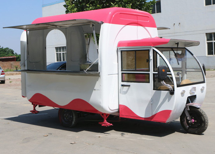 Made in china  OEM Fast Food Van Cheap Tricycle food truck food cart for sale