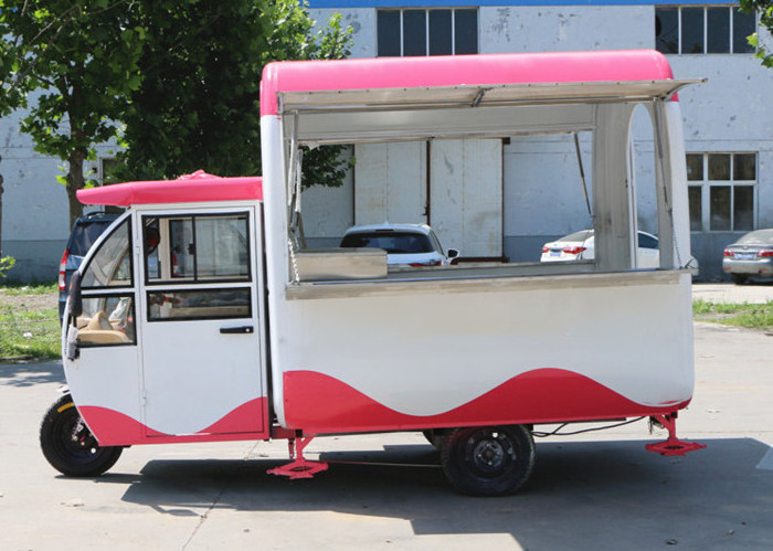 Made in china  OEM Fast Food Van Cheap Tricycle food truck food cart for sale