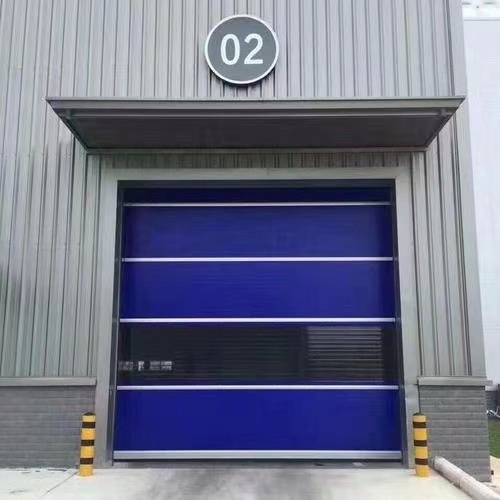 most popular High speed good quality waterproof horizontal pvc roller shutter door parts material in malaysia