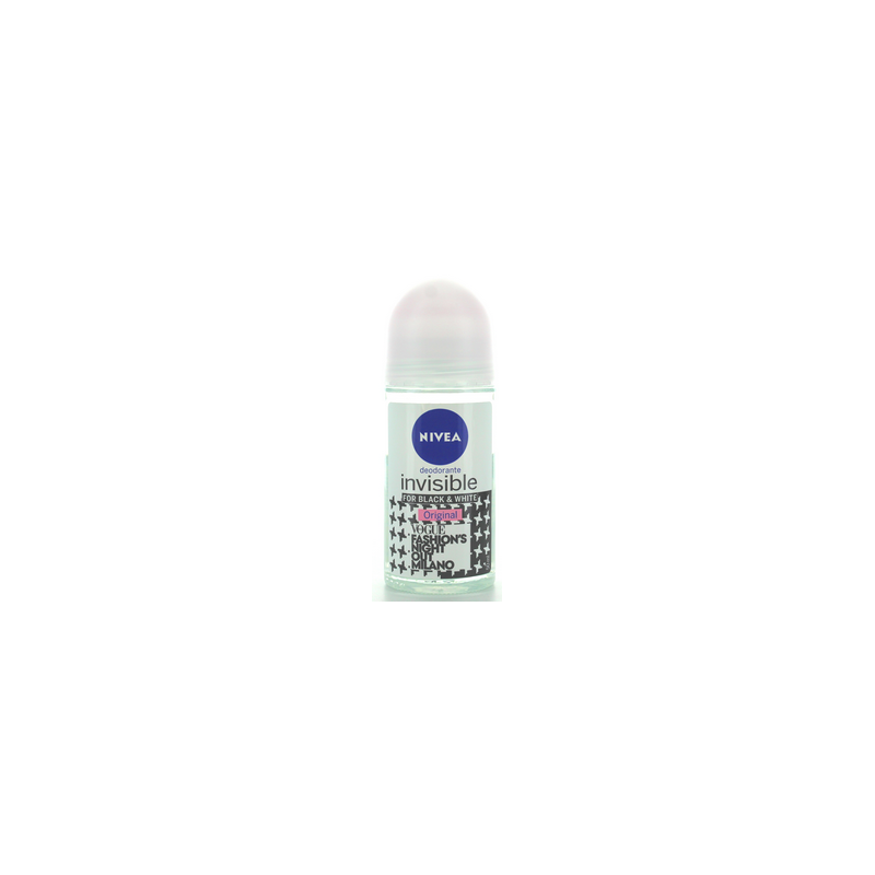 NIVEA DEO ROLL ON INVISIBLE 48H BLACK&WHITE 50 ML