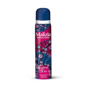 MALIZIA PROFUMO INTESA Deodorant Spray 100 ML SENSUAL BLUE Perfume Woman Aluminium Bottle 328 Box T.T - Paypal