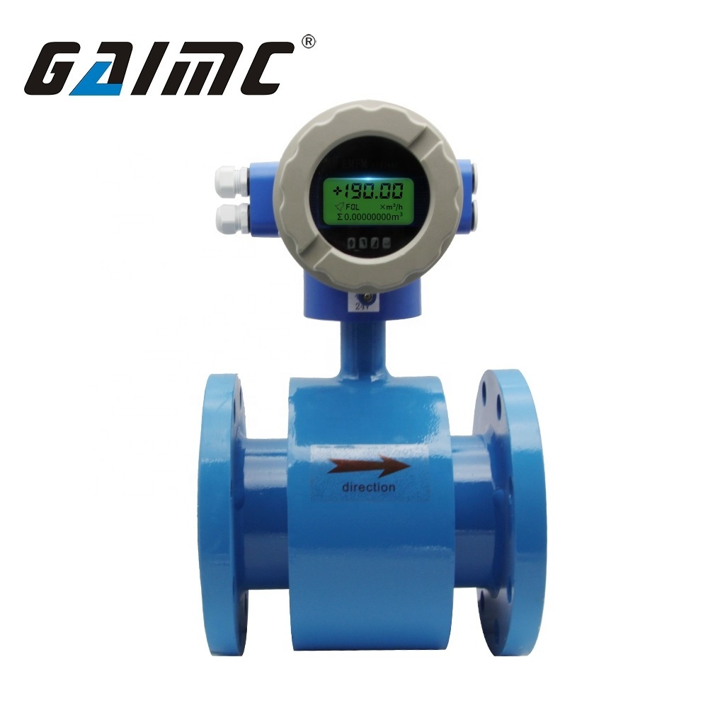 GAIMC GMF100 Digital Water, sewage, waste water, pulp, mud  liquid volume flow electromagnetic flow meter