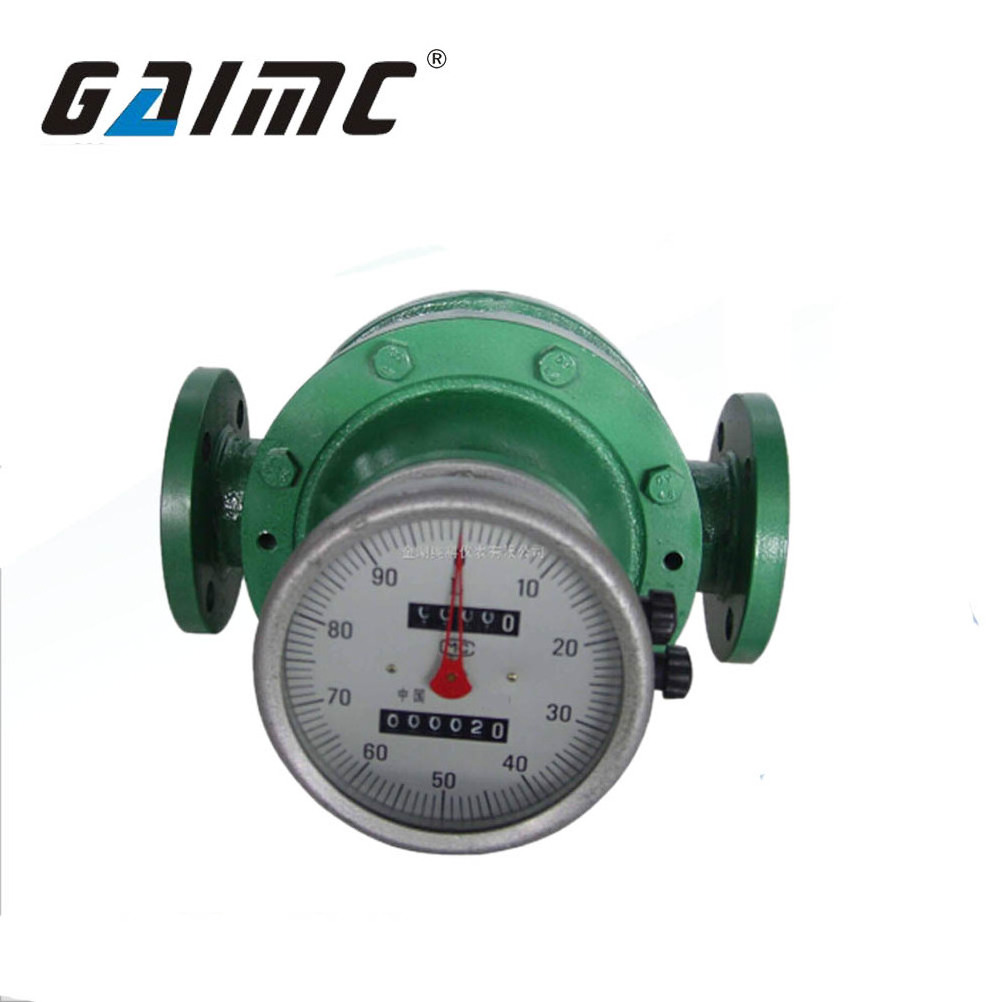 Cast Steel Oval Gear Flowmeters in Resin Flow Measurement Instrument