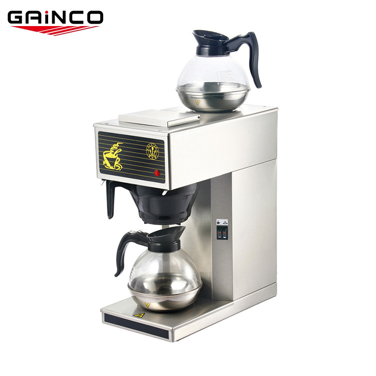 Commercial Turkish Arabic Stainless Steel Electric Single Head Thermostat Coffee Machine Office Coffee Maker