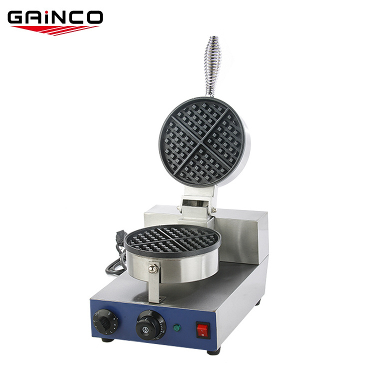 Hot sale popular automatic non-stick traditional belgian electric waffle making machine for kitchen