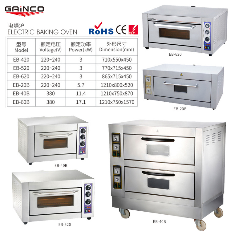 Wholesale Price Industrial Bakery Machine Bread Baking Oven Machine Glass Door Ovens Pizza Oven