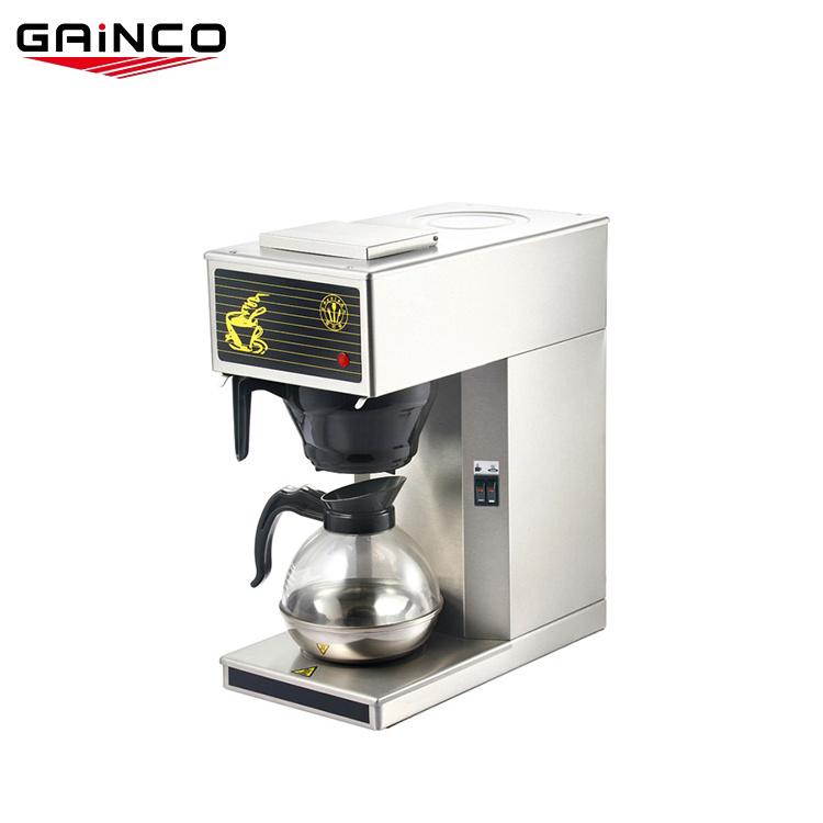 Commercial Turkish Arabic Stainless Steel Electric Single Head Thermostat Coffee Machine Office Coffee Maker