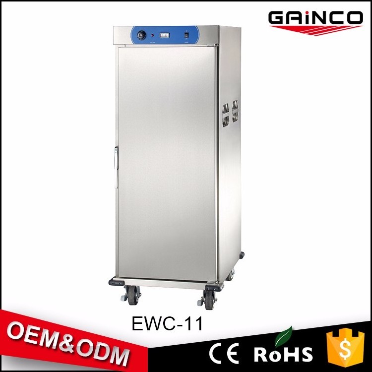 Gainco commercial catering equipment  stainless steel food warmer cart