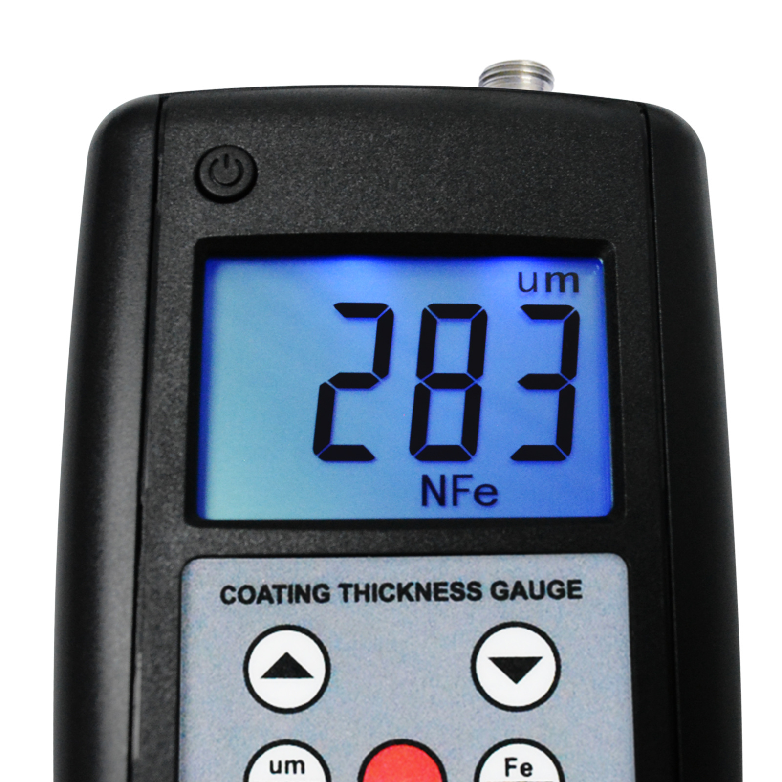 Coating Thickness Meter Gauge 0~2000um 0~80mil F & NF Magnetic Induction Eddy Current Auto Detection (OEM Packaging Available)