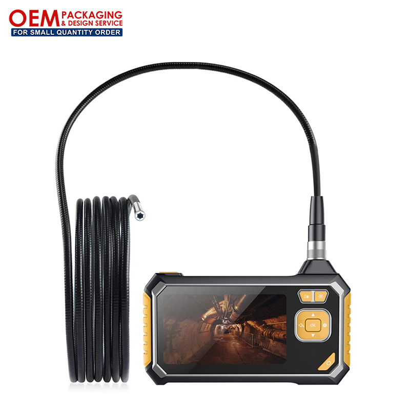 1080P Waterproof Industrial Endoscope 4.3 inch HD display  Digital handheld Borescope(OEM service available)