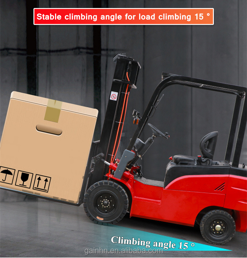 Mini electric forklifts with favorable price,standing small battery operated forklifts 3 ton battery forklift