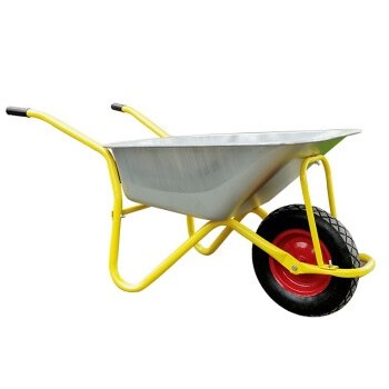 WB6414F wheelbarrow 4.00-8 air tire 160 load capacity Household agricultural wheelbarrow