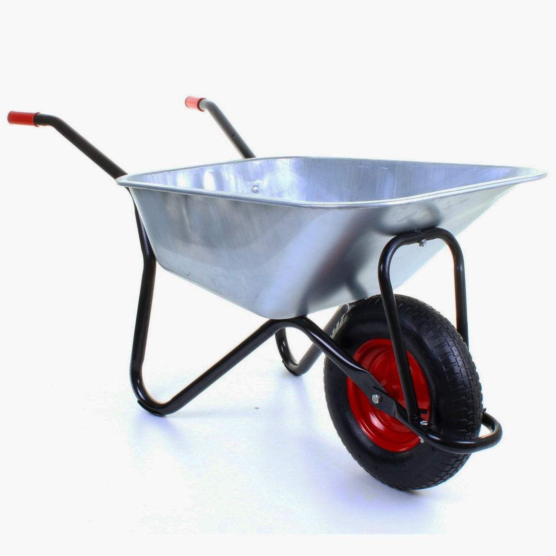 WB6414F wheelbarrow 4.00-8 air tire 160 load capacity Household agricultural wheelbarrow