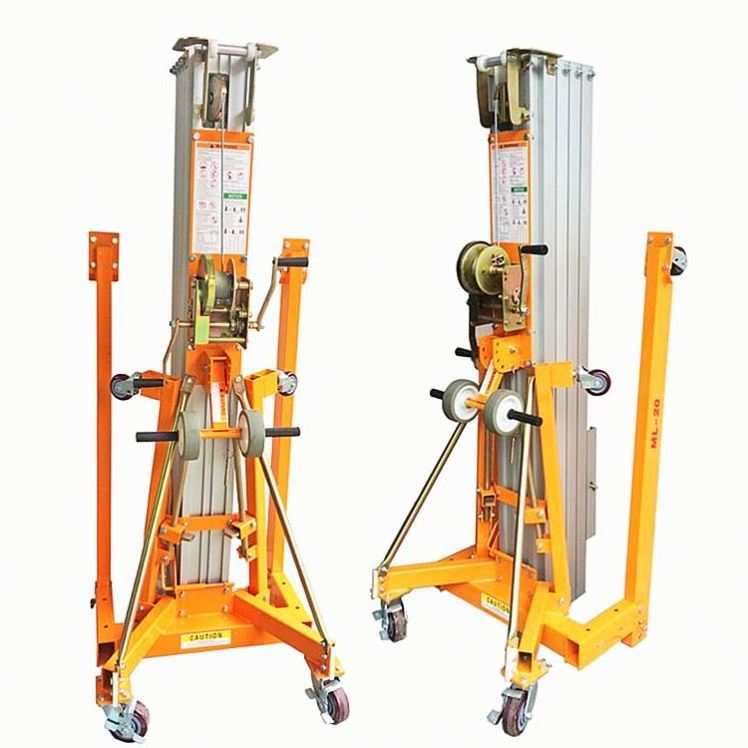 High Quality Manual Electric Aluminum Lift for Sale rail door rail aluminum alloy lift