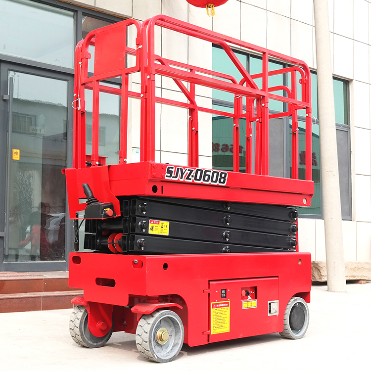 Hot sale boom tail trailers pickup truck boom lift GAIN boom lifting tyre electric scissor lift rental video lifter carry